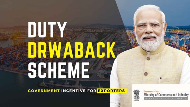 Duty Drawback Scheme For Exporters | Eligibility, How to Apply (Full Guide)